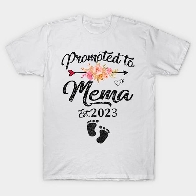 promoted to mema est 2023 T-Shirt by Leosit